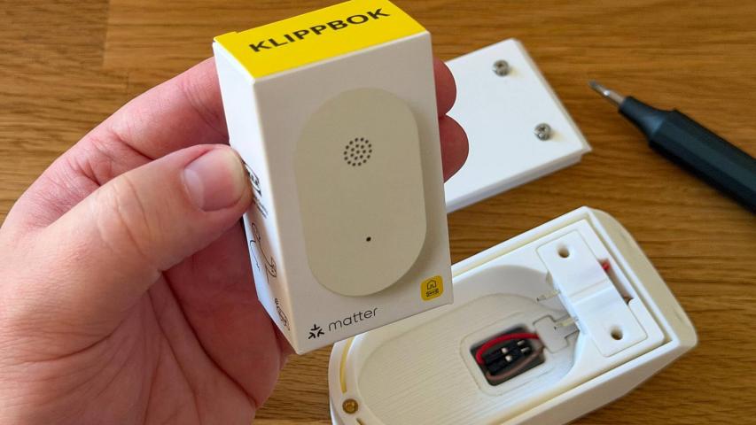 Regensensor Matter over Thread Apple Home IKEA Klippbok