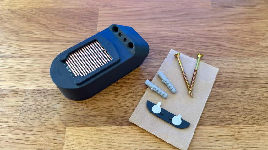 Regensensor Matter over Thread Apple Home IKEA Klippbok Schwarz